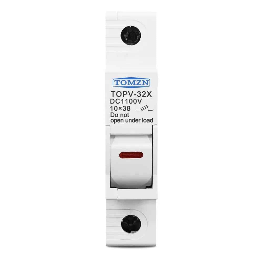 Portafusible para Fusible Solar gPV 10x38mm con LED – 1P