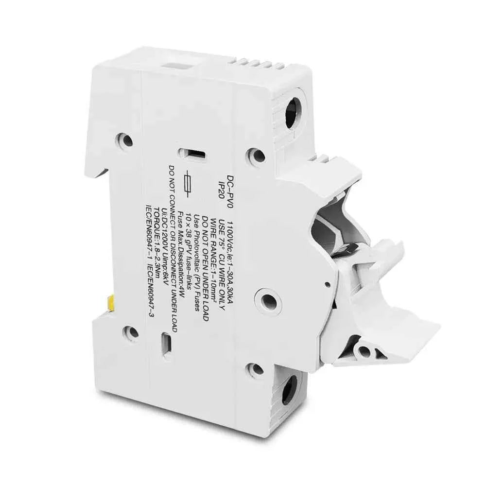 Portafusible para Fusible Solar gPV 10x38mm con LED – 1P