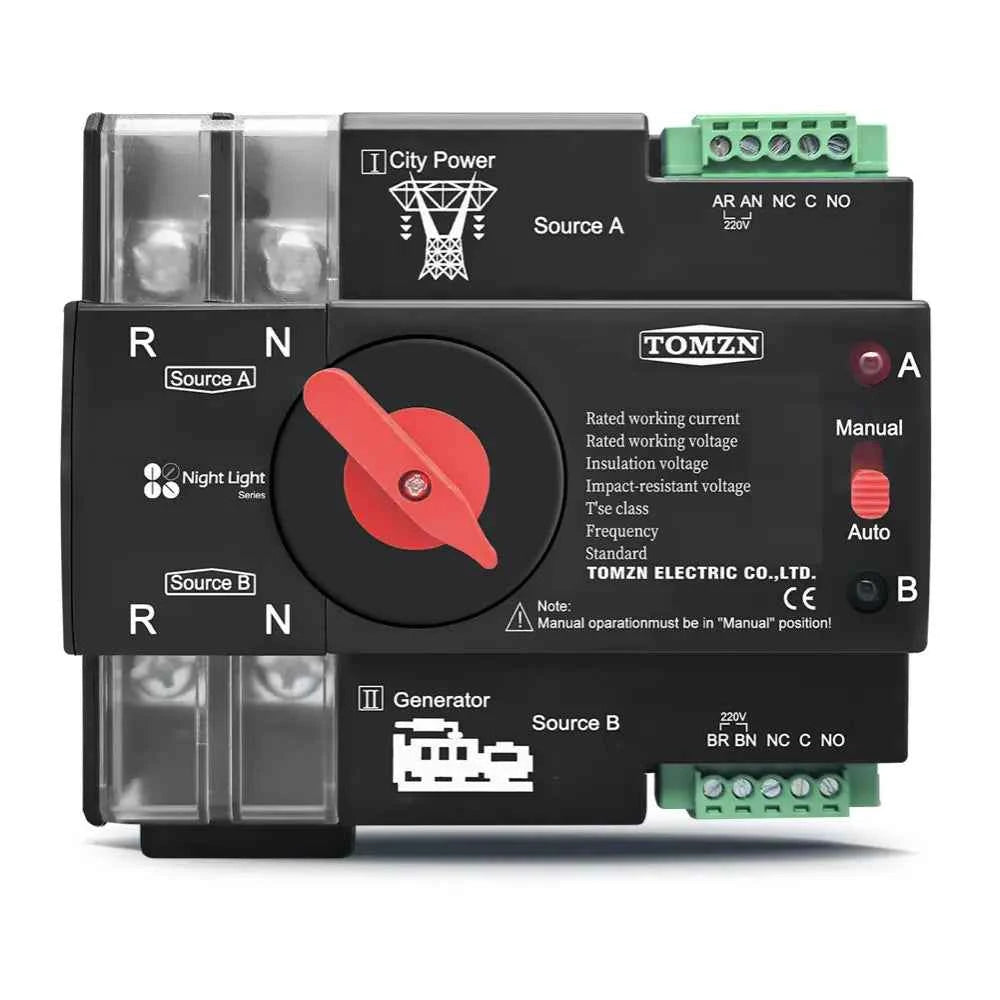 Interruptor Automático de Transferencia – 2P 63A