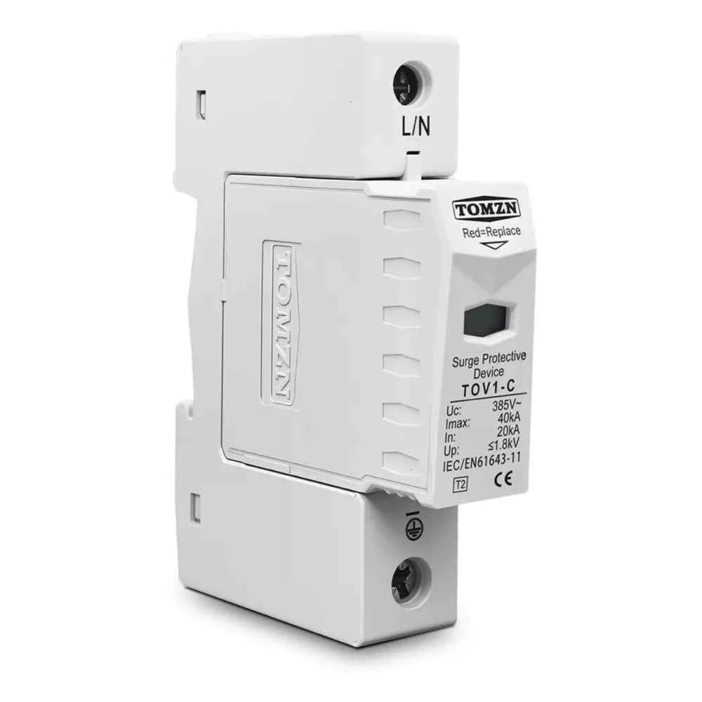 Protector Contra Sobretensiones 385Vca – 1P 20/40kA