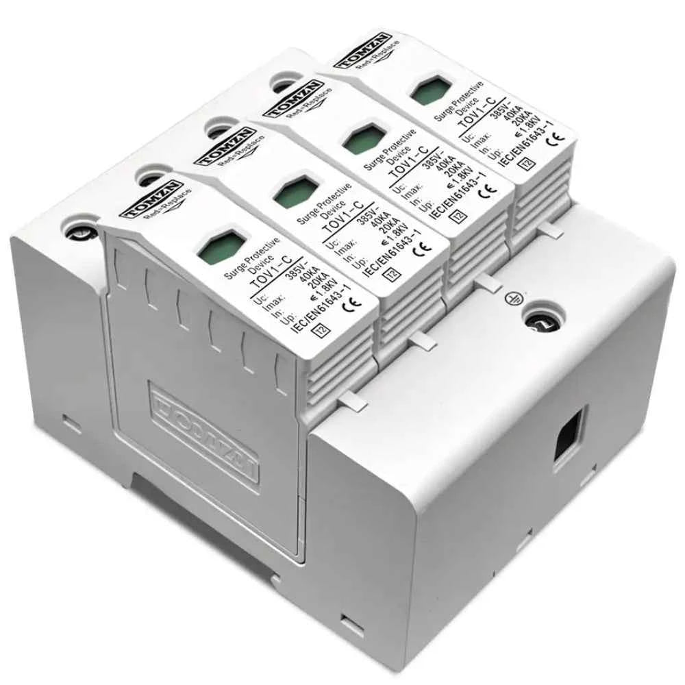 Protector Contra Sobretensiones 385Vca – 4P 20/40kA