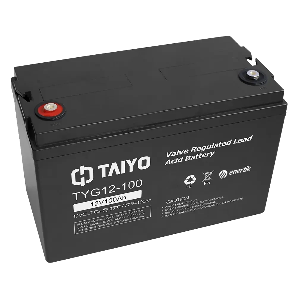 Batería de Ciclo Profundo Gel – TAIYO 12Vcc 100Ah