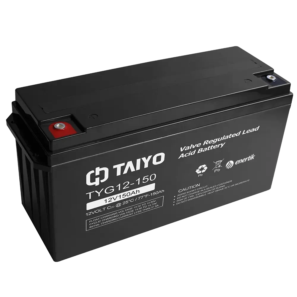 Batería de Ciclo Profundo Gel – TAIYO 12Vcc 150Ah