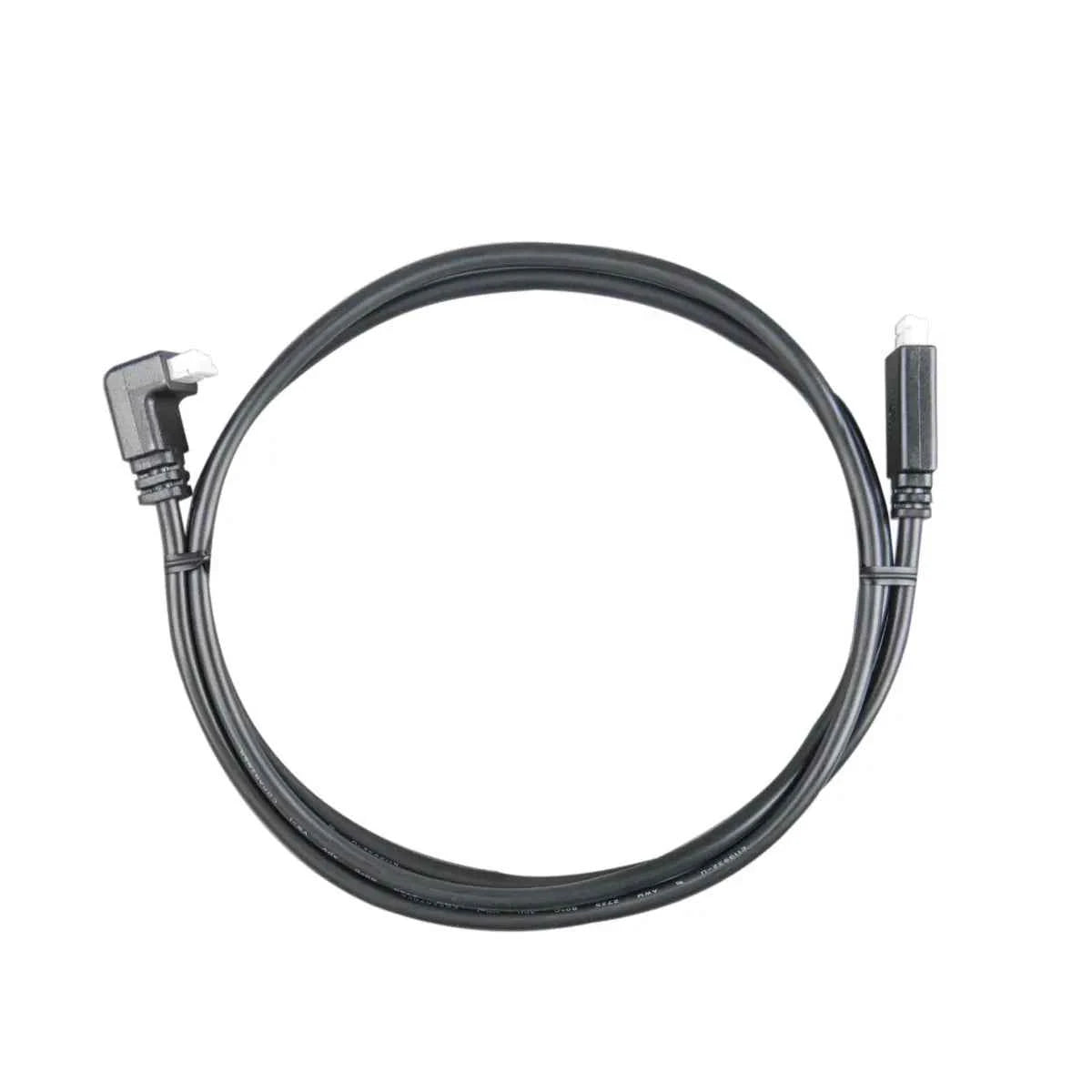Cable VE.Direct 0.3 Metros – Victron (Con Ángulo de 90° en Una Punta)