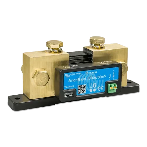 Medidor de Corriente de Baterías Inteligente – Victron Smartshunt 1000A 50mV
