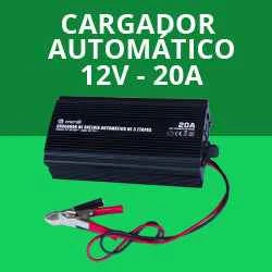 Cargador Automático de Baterías 12V 20A