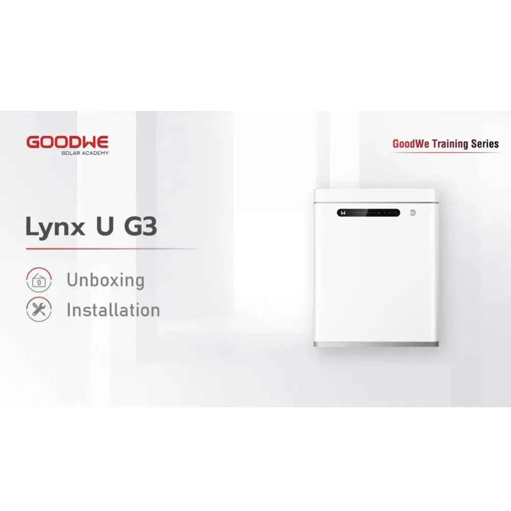 Batería de Litio Modular Goodwe 51.2V 5kWh – Lynx U G3 (IP65)