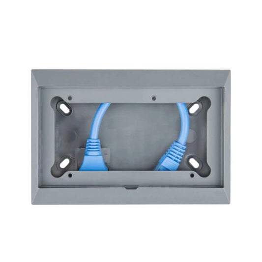 Carcasa de montaje en pared para paneles GX Victron de 65 x 120 mm
