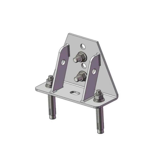 Base Fijador (Fijación para Bloque de Concreto)