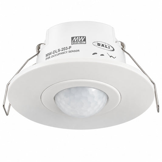 Sensor de Movimiento PIR DALI-2 con Sensor de Luz Diurna Mean Well DLS-203-P