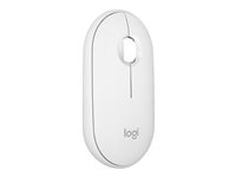 Logitech Mouse Bluetooth Pebble Mouse 2 M350s Blanco