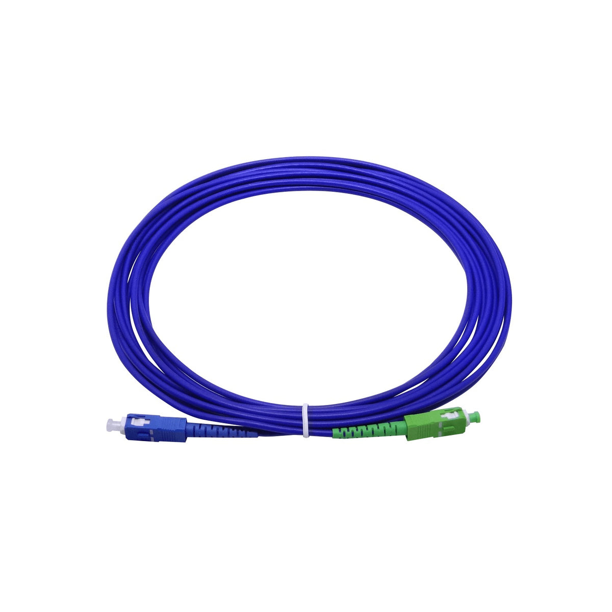 JBSAC5 LSZH Blindado 5mt SC/APC-SC/UPC SM Simplex JumperFibra 3.0mm 9/125um
