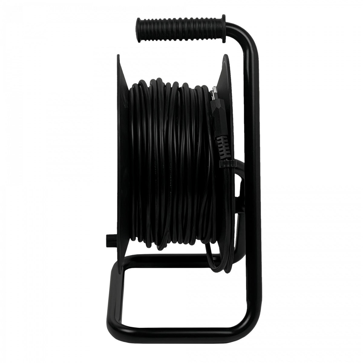 ALARG-440 RITTIG Alargador de carrete de 40 metros con 4 tomas multinorma con protección, 1 interruptor magnetotérmico de 16A y 250V