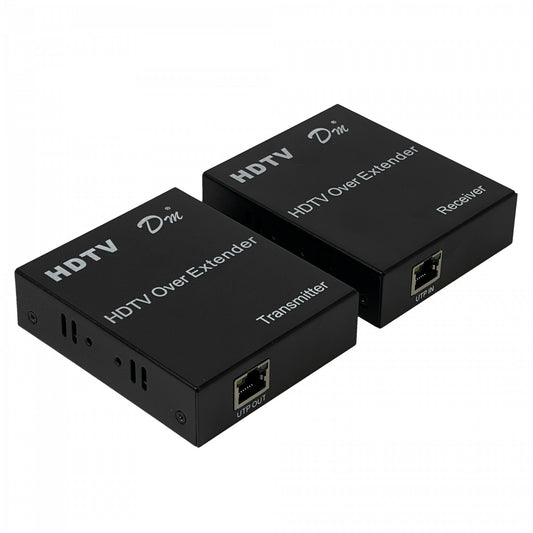 HDMI-120MM HDMI 1080p Extension-UTP+IR CAT5E/CAT6 120mts inc-5V-2A