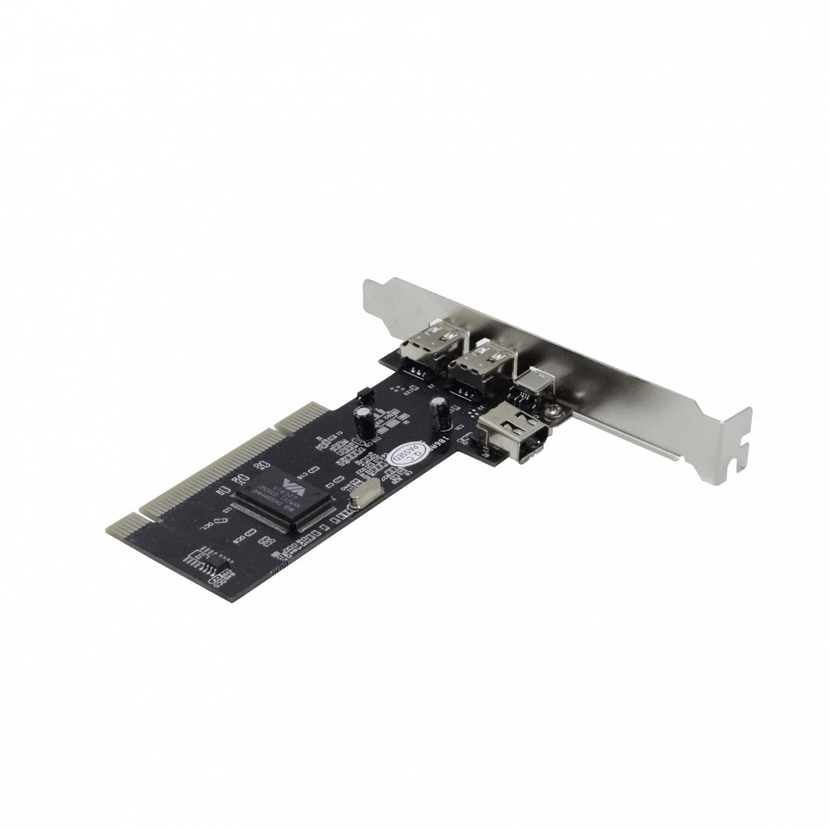 PCI1394 Tarjeta PCI FireWire con 3 Puertos Externos y 1 Interno Chipset VIA-VT6307 Legacy