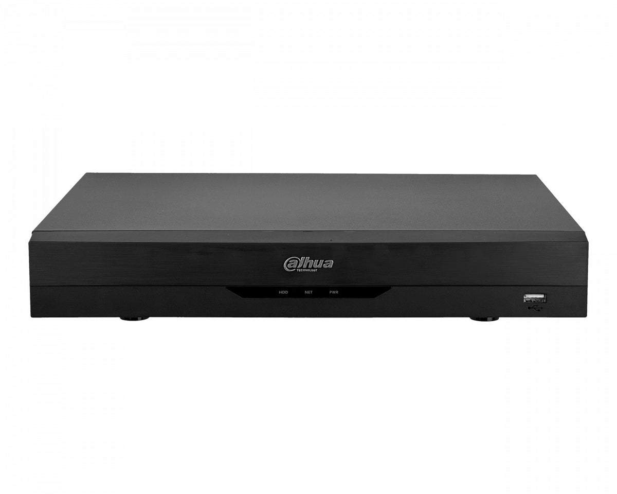 XVR5116 DAHUA Videograbador XVR 16 canales BNC 5MP 1 disco SATA 16TB LAN HDMI VGA USB RS485 Alarma WizSense
