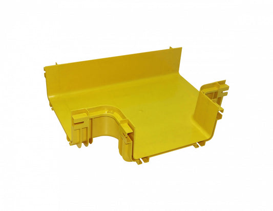 CCA-240-TH 240x100mm Derivación en Te Horizontal Amarilla PC+ABS LSZH Hembra