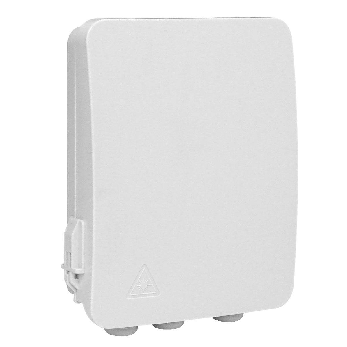 BOX-12C 12-Manguito 8-CL-Rectangular IP65 Caja Blanca Terminacion Fibra NAP
