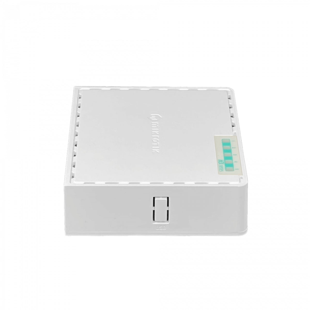 HEX-LITE MIKROTIK Enrutador RB750r2 5 Puertos 100Mbps L4 850MHz 64MB Carcasa Plástica con Fuente de Alimentación Incluida