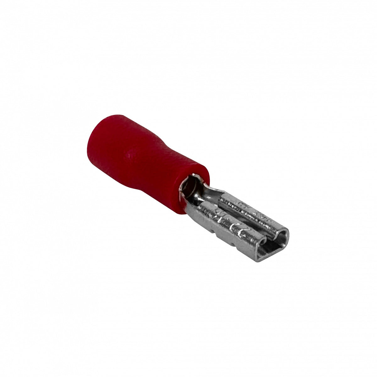 TFRH-25 2,8x0,3mm 100u. Rojo Hembra Parcialmente Aislado Faston 0,5-1,5mm2 FDD1.25-110