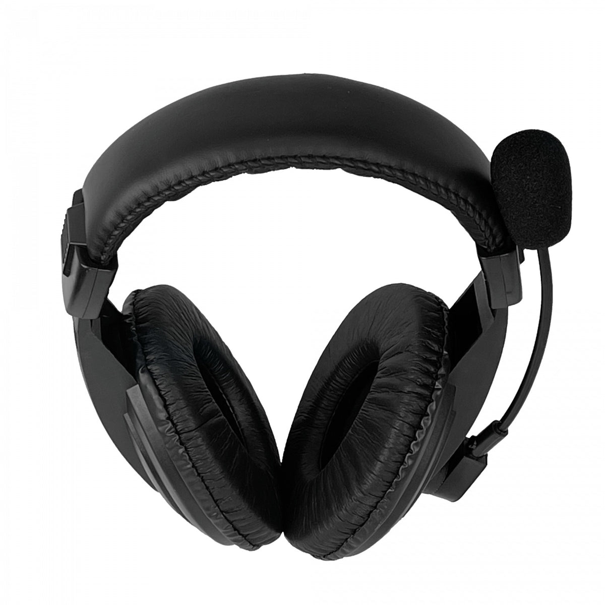 W-750 Diadema con Audífono y Micrófono de Doble Plug 2x3.5mm Macho y Cable de 180cm