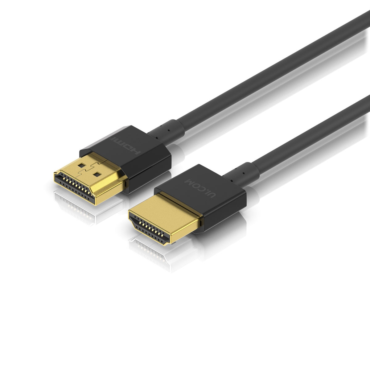 CABLE-UHS-1M. UBIQUITI 1mt HDMI-M HDMI-M Cable Negro v2.1b 100cm Diametro-2,8mm