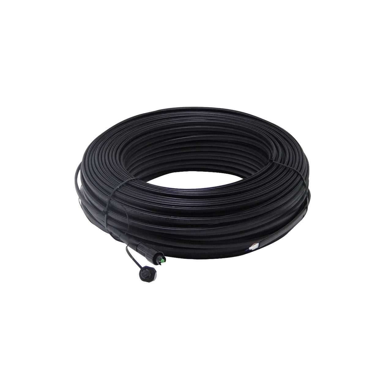 JXSX120 120mt 1-Fibra OptiTap-SC/APC Pigtail MonoModo G657A2 SM Cable Exterior
