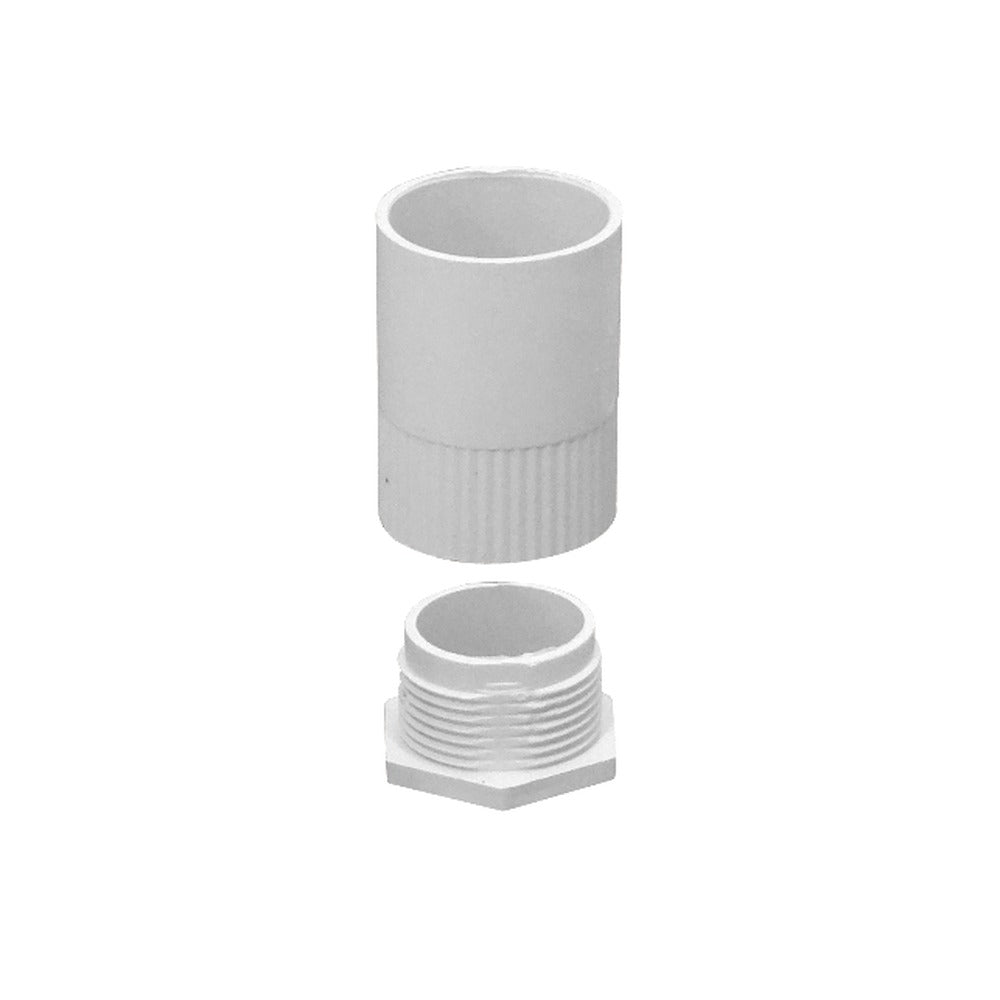 PVC25-SA LINKCHIP 25mm Blanca Boquilla de Derivación PVC para Tubería