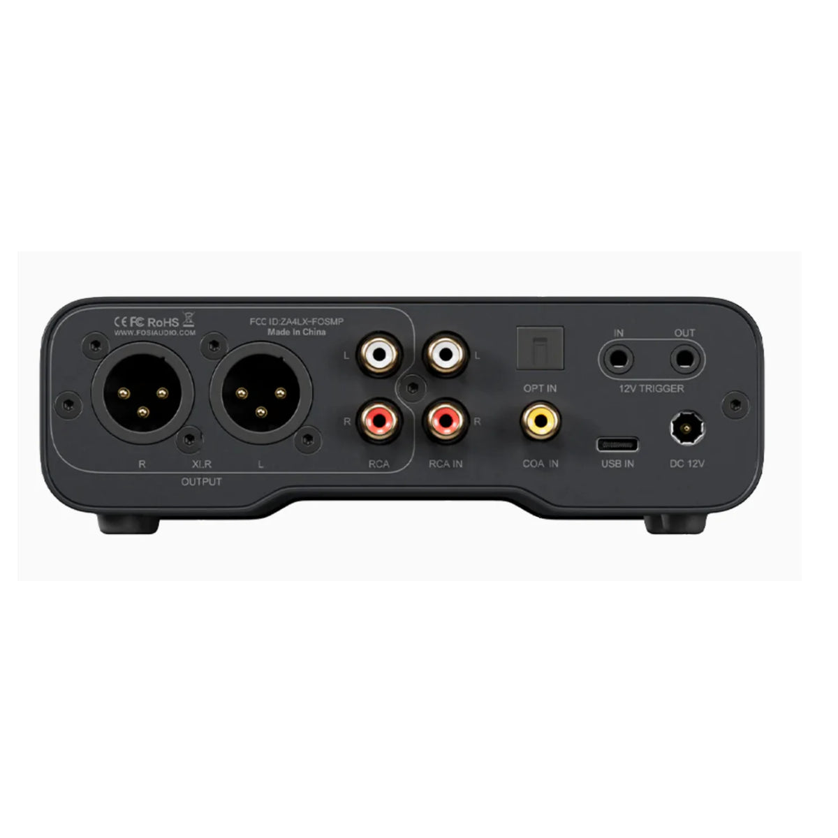 Conversor Digital-Analógico HiFi Amplificador de Auriculares Equilibrado e Preamplificador – Fosi Audio ZH3