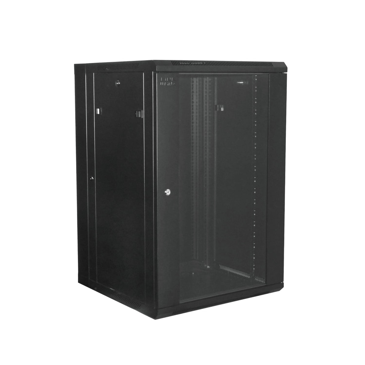 RKD18-6L LINKMADE ARMARIO 18UNIDADES DOBLE-PUERTA-ABATIBLE 60CM-PROFUNDIDAD NEGRO INCLUYE-2UNIDADES