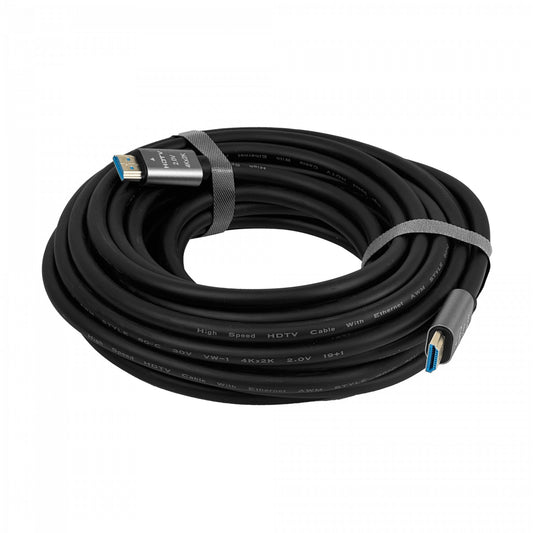 HDMI-10K Cable HDMI 10 metros 4K 60Hz 2160p Macho-Macho Negro v2.0 1000cm