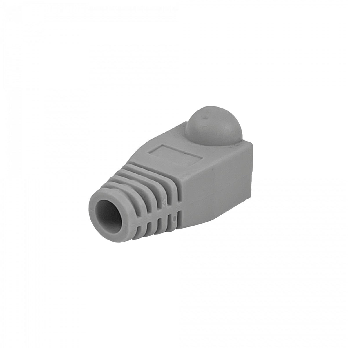 RJC-BG. Gris Empaque de 100 piezas Protector para RJ45 Diámetro 5,8 mm