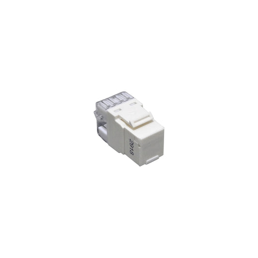 KP6WF Keystone hembra RJ45 blanco Categoría 6 U/UTP Gigalan punch down FURUKAWA 35030600