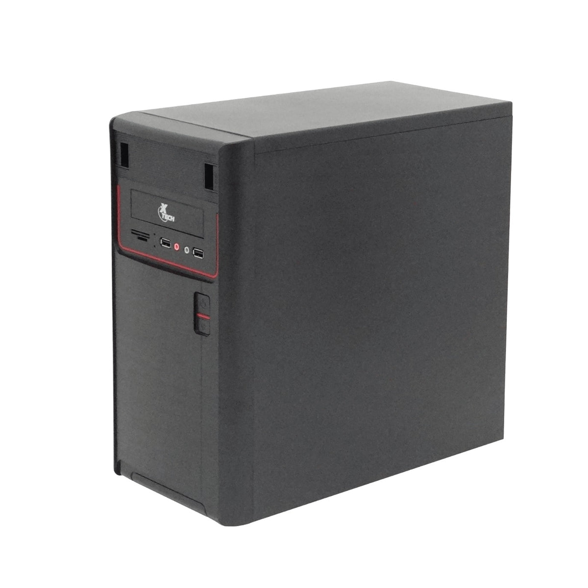 XTQ-100 XTECH Carcasa micro-ATX 600W Color Negro 2-USB-AH 2-3,5mm-H