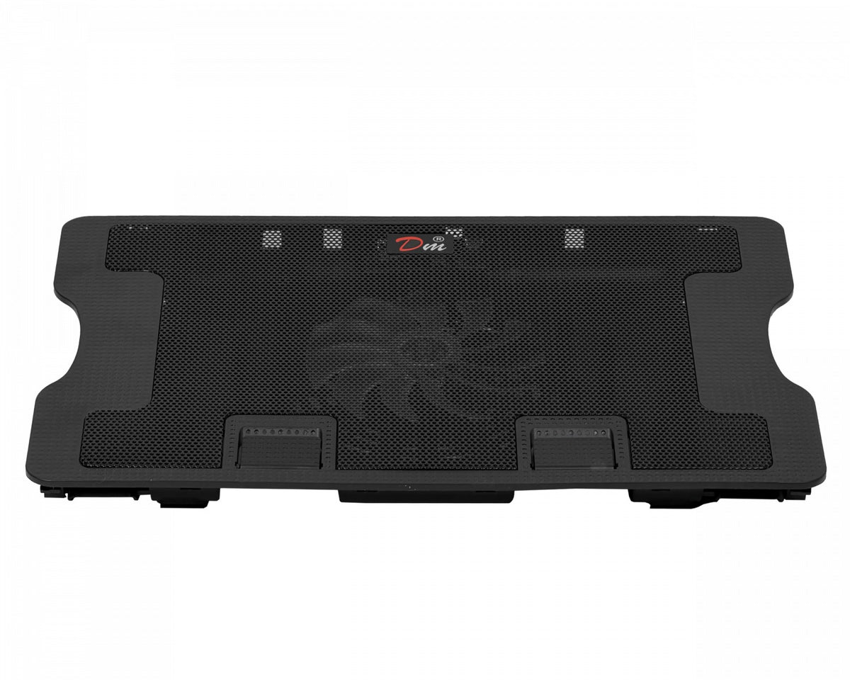 SOP-VENT Soporte ajustable con ventilador Negro para Portatil 9-17Pulg 2-USB