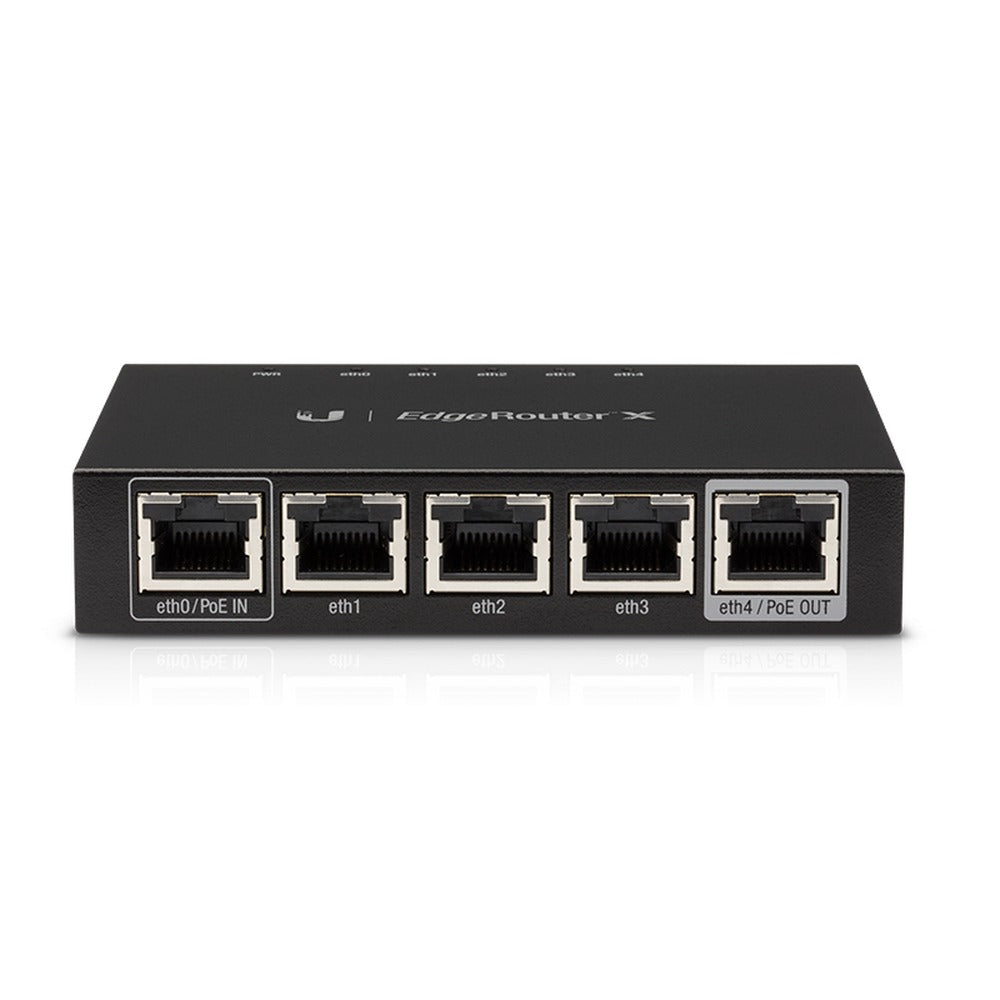 ER-X-LIQ USADO UBIQUITI 5-1000 POE-IN/9-26V POE-OUT inc-12V L2 EDGE-ROUTERX
