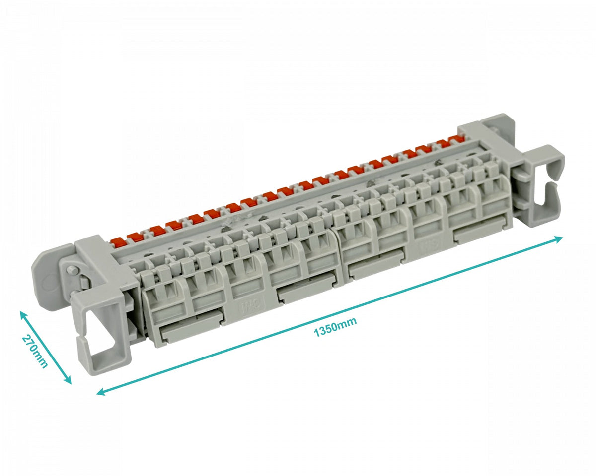 2810A 3M Regleta IDC Telefonica 10-Pares 26-22AWG 0,4-0,6mm req-Base Cat5e