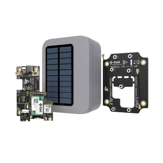 WisBlock Kit 2nd Gen LoRa-based GPS Tracker with Solar Panel (Descontinuado)