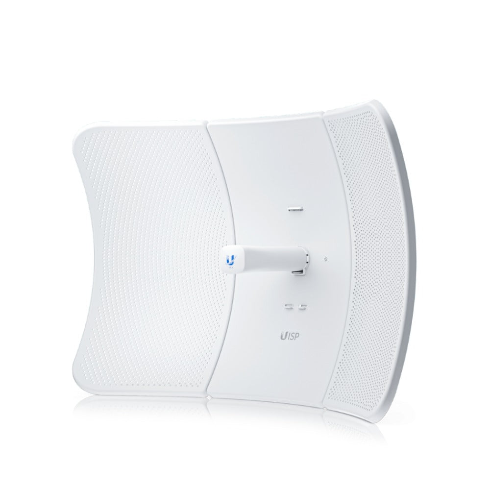 LTU-XR. UI antena de 29 dBi banda 5,15-5,95 GHz Bluetooth 2,4 GHz alcance 35 km 1-1000 incluye alimentación 24 V potencia 25 dBm ancho de banda 10-50 MHz LTU-XR-EU UBIQUITI