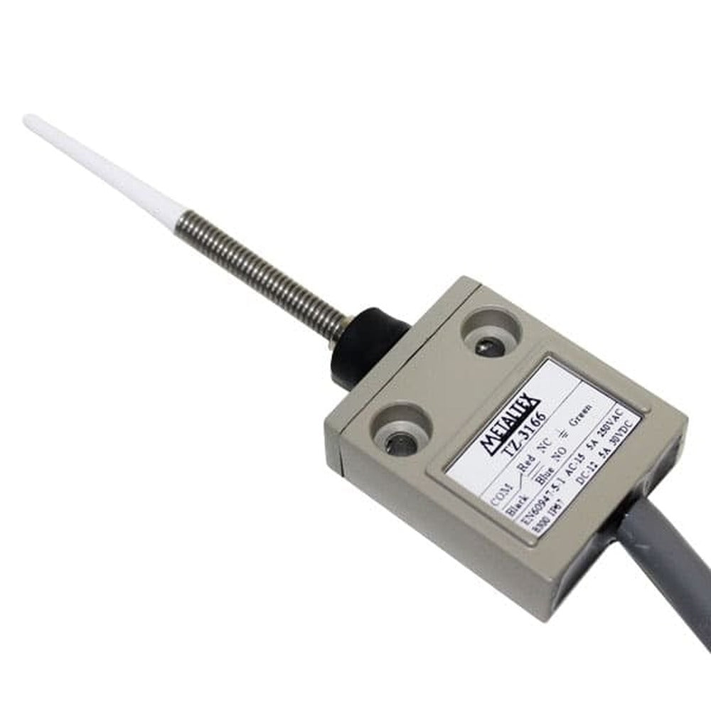 Fines de carrera metálico con cable 3A/250VCA SPDT serie TZ3 - Pistón