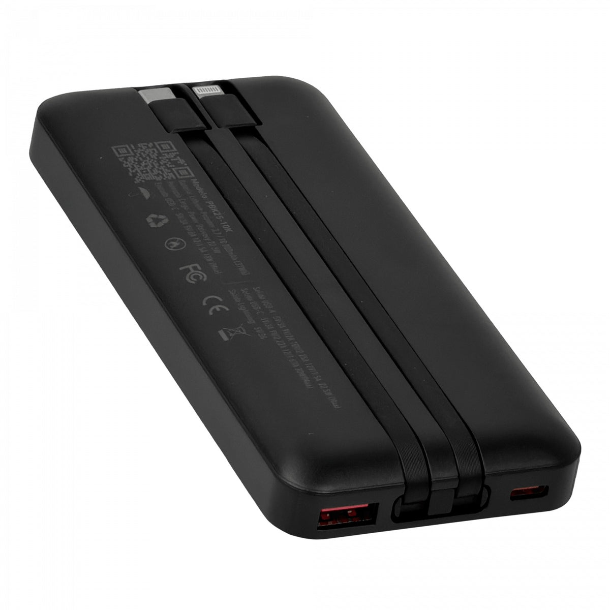 USB-10. PHILCO Acumulador de Energía 10000mAh 2-USB-C USB-A 37Wh Potencia-Máxima-22,5W Transportable