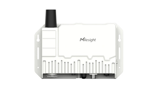Gateway LoRaWAN Milesight alimentado por Panel Solar 30W