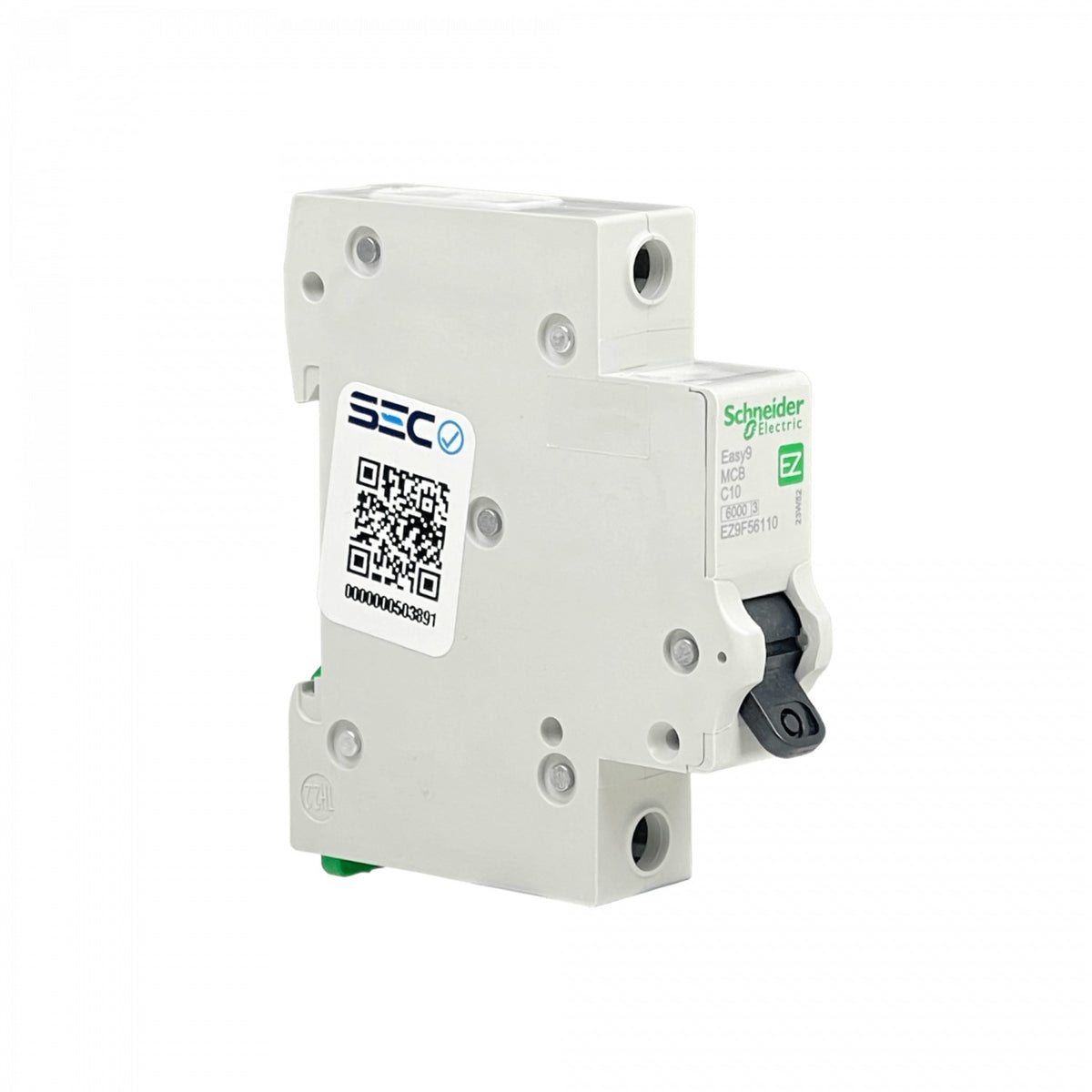 AUTOMATICO-10A Interruptor Automático Magnetotérmico Unipolar 10A 6kA/10kA 230/400V Curva C