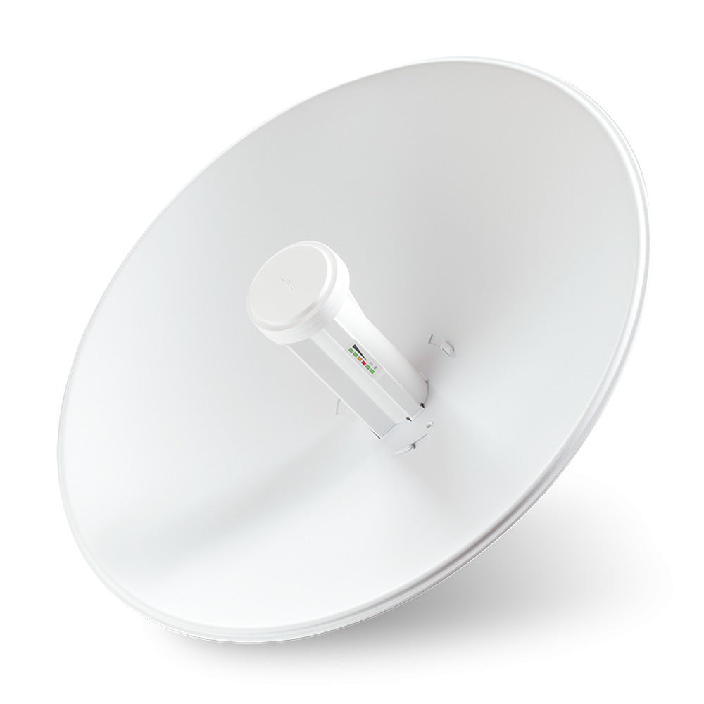 PBE-M5-400. Interfaz de usuario 1-1000 Gigabit, ganancia de 25 dBi, frecuencia de 5 GHz, longitud de 400 mm, PowerBeam para exteriores, incluye PoE de 24 V, modelo PBE-M5-400-EU. UBIQUITI