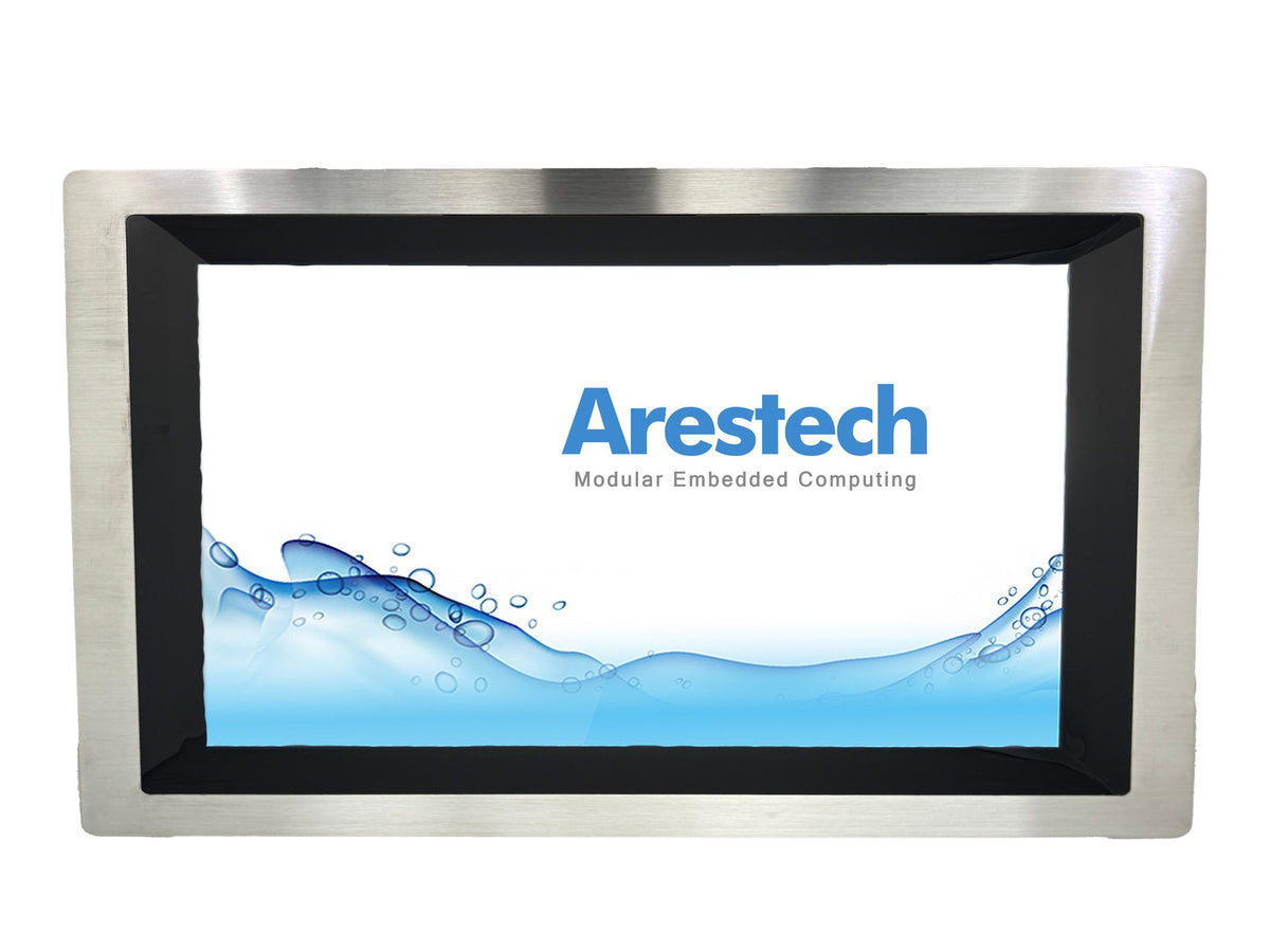Monitor Touch Industrial Inox IP66 21.5", RS-232/VGA, 12VDC, Arestech