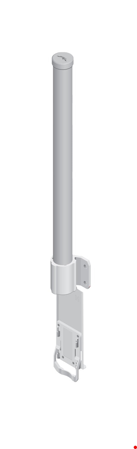 AMO-5G13-LIQ UBIQUITI USADO Antena Omnidireccional 13dBi Banda 5GHz 2x2 Conector 2-RPSMA Para Exterior