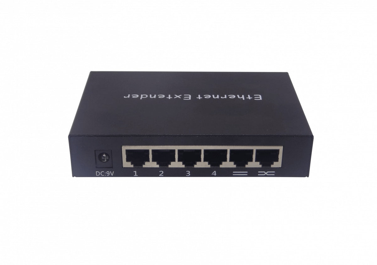 BOOSTER-ETH 4-10Mbps 1 enlace ascendente Concentrador Ethernet Repetidor 300-600 metros UTP 10BASE-T