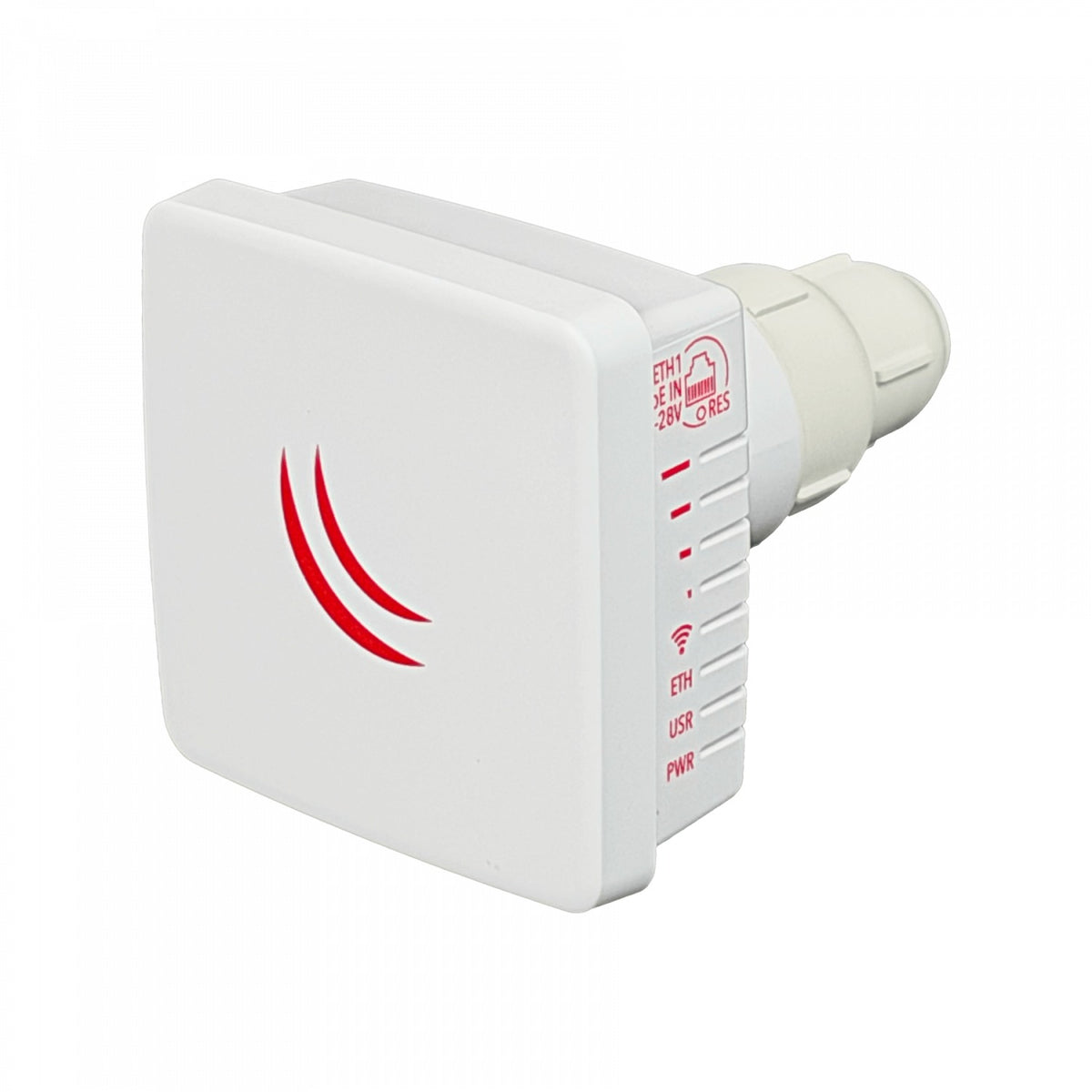 LDF-5 MIKROTIK Antena Parabólica 5GHz 9dBi 17° 25dBm Capa 3 1x100Mbps PoE-24V incluido para Plato DirecTV-40mm