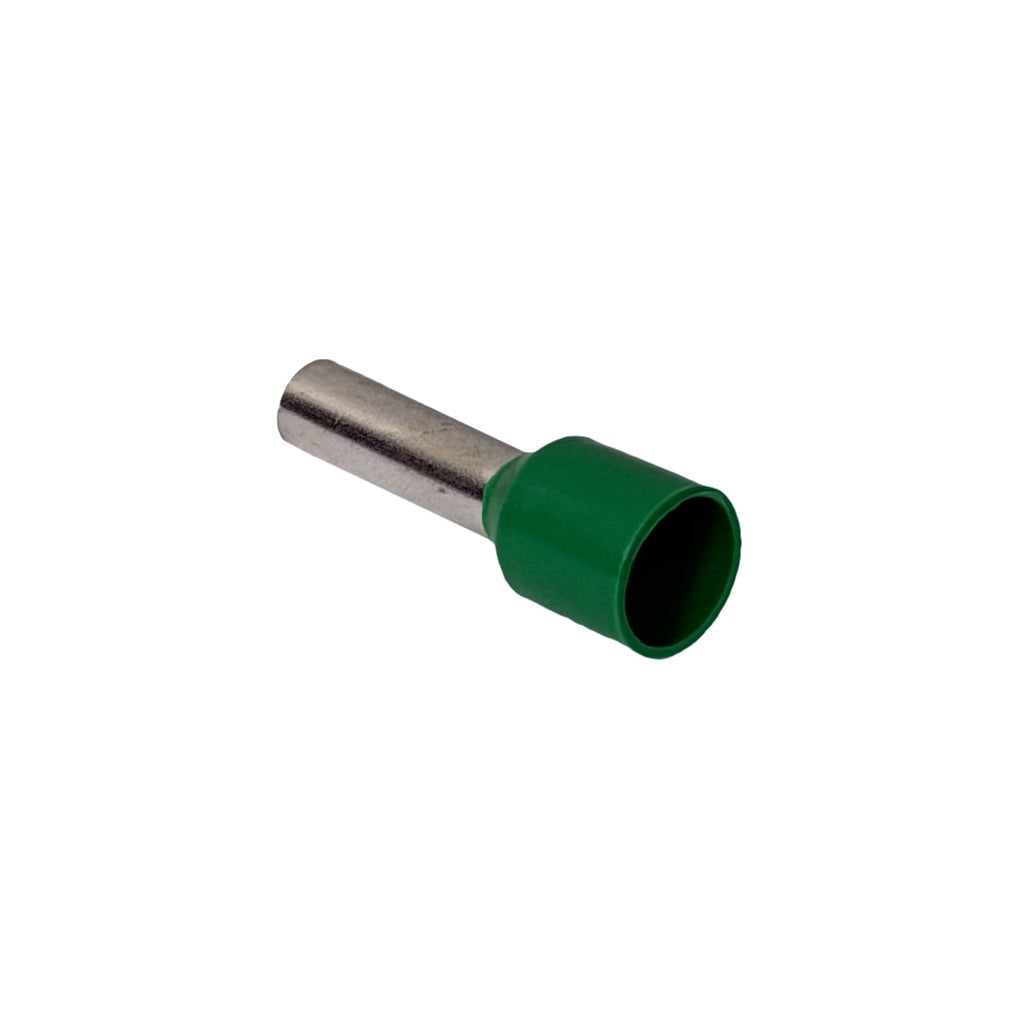 E6012-V Verde 6,0mm2 12/20mm 100-unid AWG10 Ferrules Terminal Aislado Crimpeab