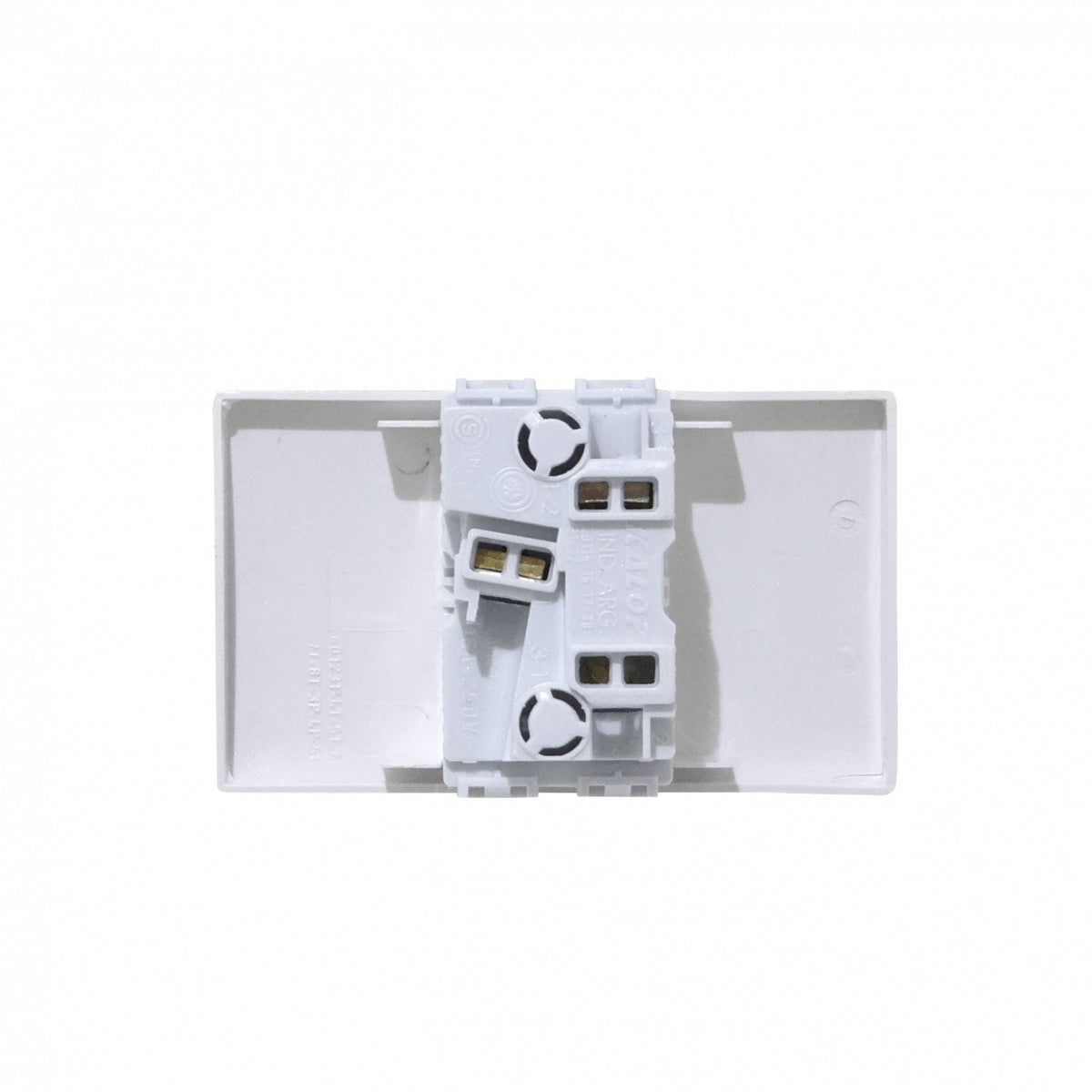 KEP-N KALOP Blanco Tecla 2 pines 9/12 Interruptor 16A 250V necesita/KEP-A KT40123